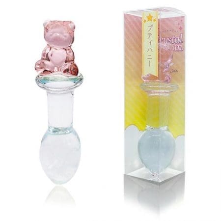 Crystal Jem 小熊玻璃後庭塞