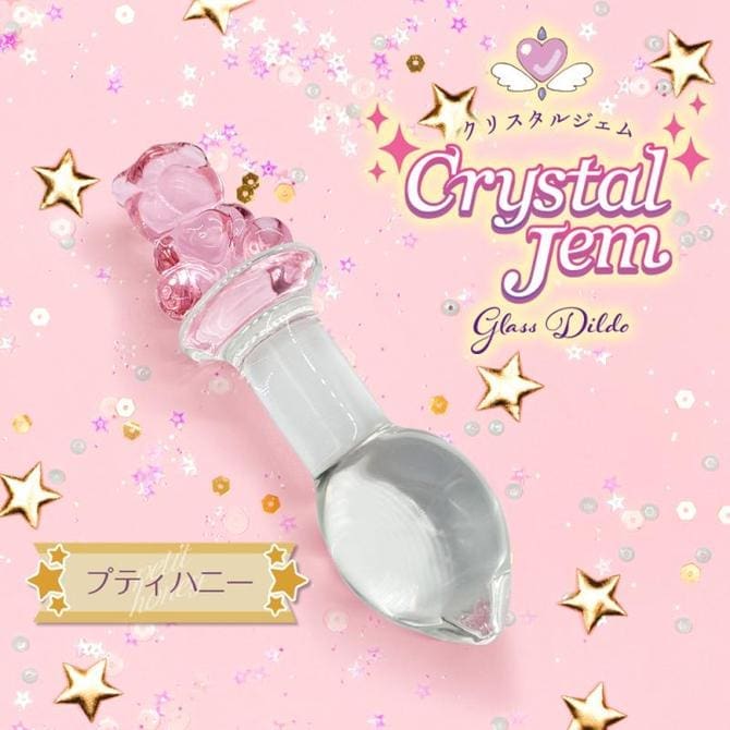 Crystal Jem 小熊玻璃後庭塞