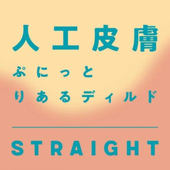 人工皮膚 彈力仿真假陽具 STRAIGHT
