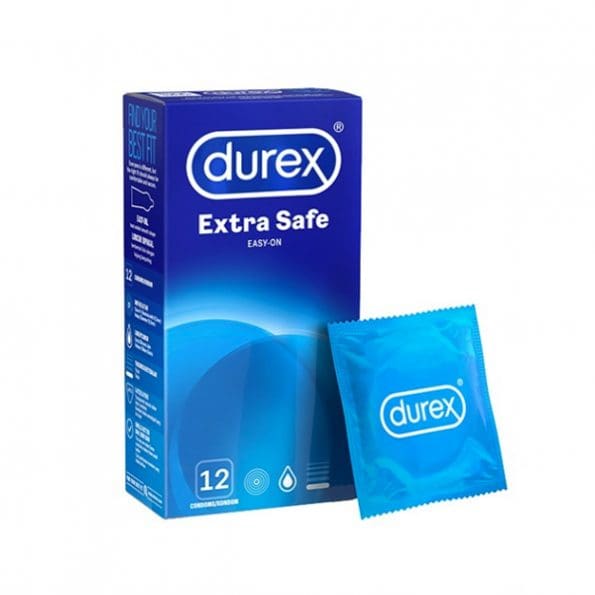 Durex Extra Safe 雙保險裝安全套 (12片)