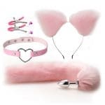 SMVIP 變身小貓咪套裝 粉紅色