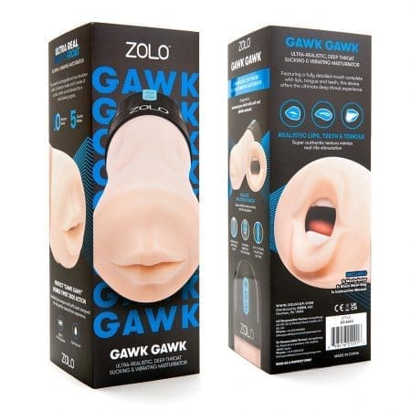 ZOLO GAWK GAWK 深喉震動口交杯