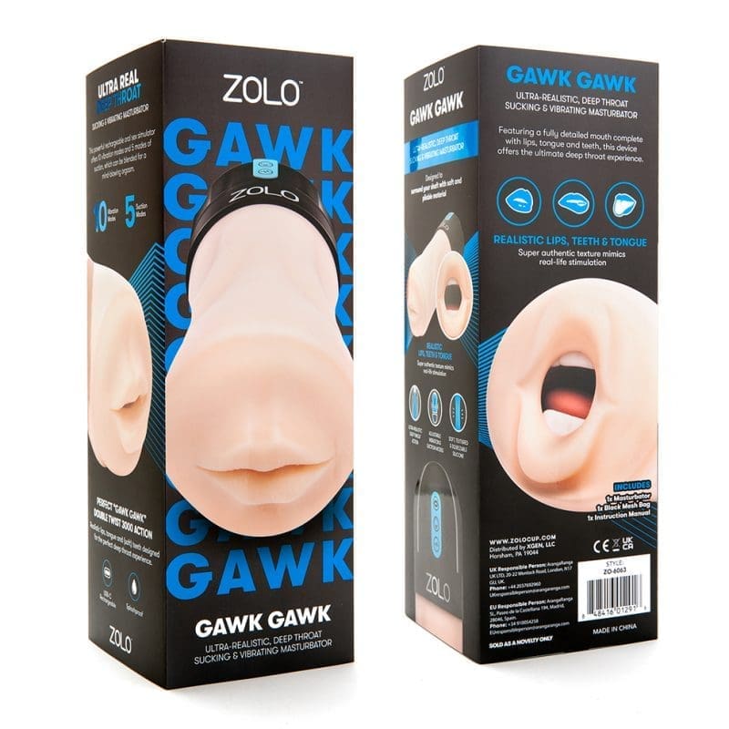 ZOLO GAWK GAWK 深喉震動口交杯