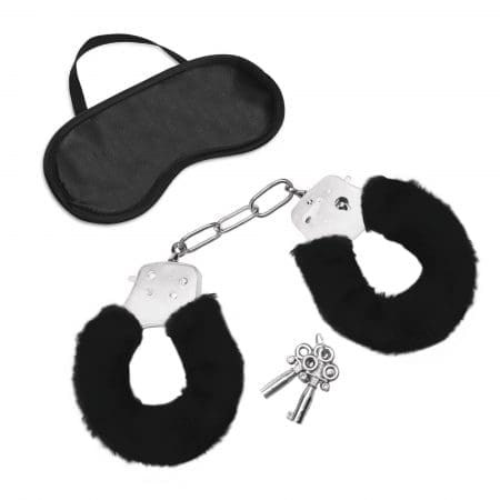 Furry Love Cuffs and Blinndfold Set 毛毛手銬&眼罩套裝
