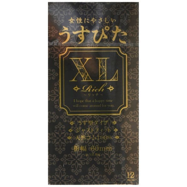 女性友善 うすぴた 安全套 XL 12片