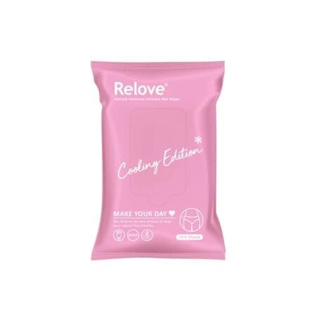 Relove 涼感私密弱酸平衡濕紙巾