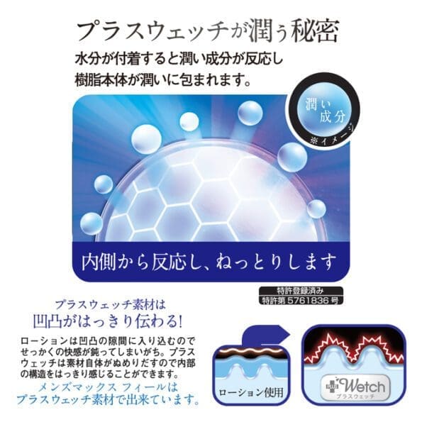 Men's Max Feel 非貫通