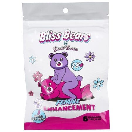 Boner Bears - Bliss Bears 女用助欲增情熊仔軟糖 6粒裝