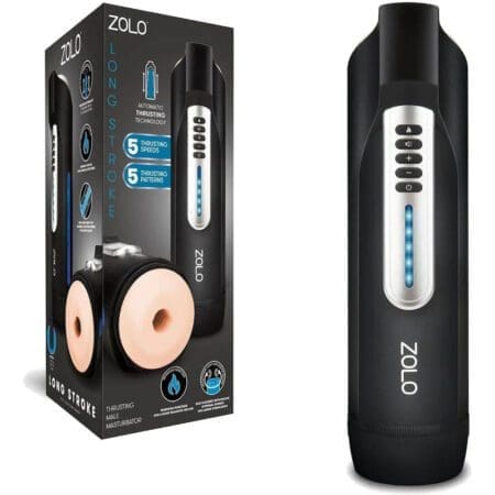 ZOLO Long Stroke 自動抽插加熱感飛機杯
