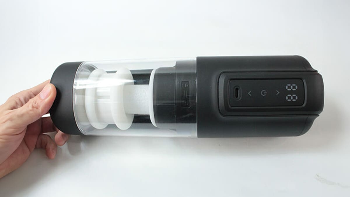 【飛機杯開箱實測】任性電動自慰器 十二代