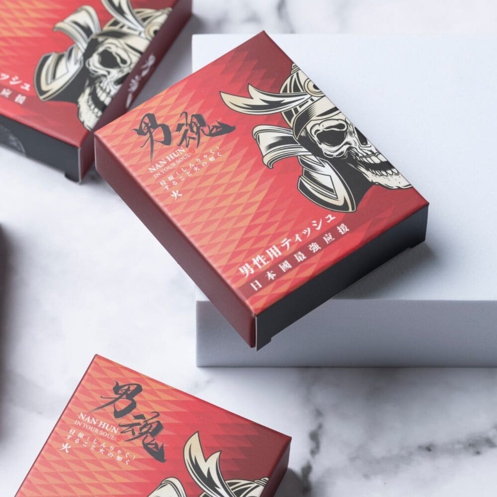 男魂活力保養濕巾 火 (5片裝)