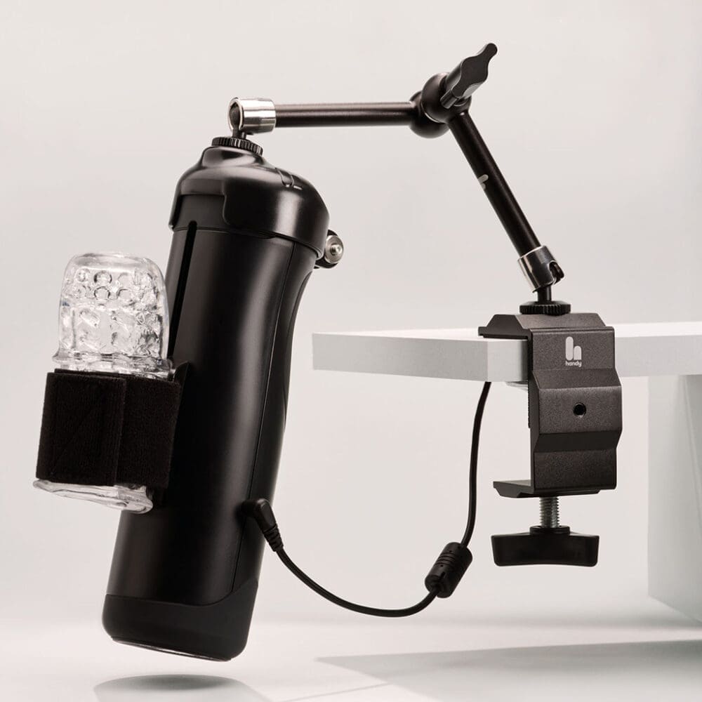 The Handy + Handsfree + Desk 電動飛機杯套裝