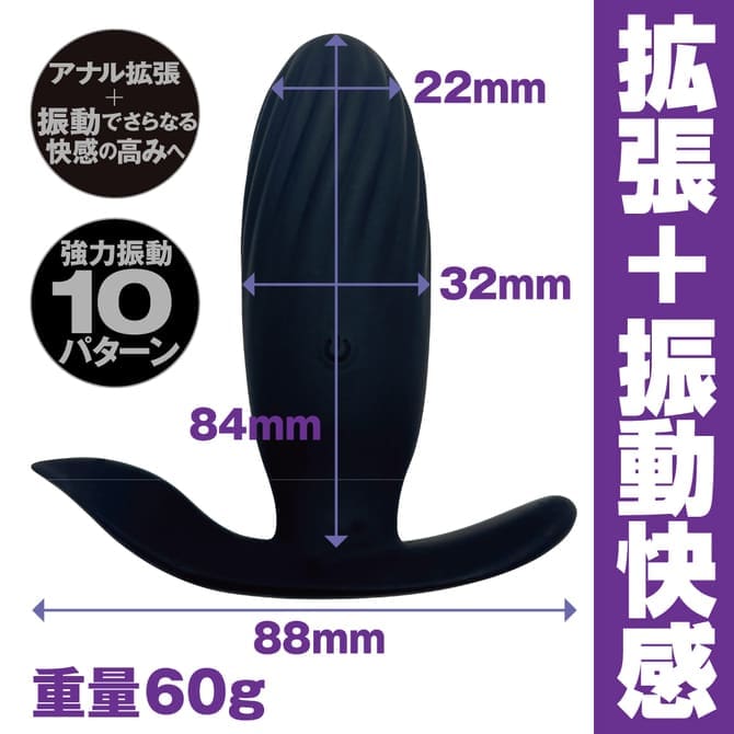 ANALyze Plug EX 遙控震動肛塞