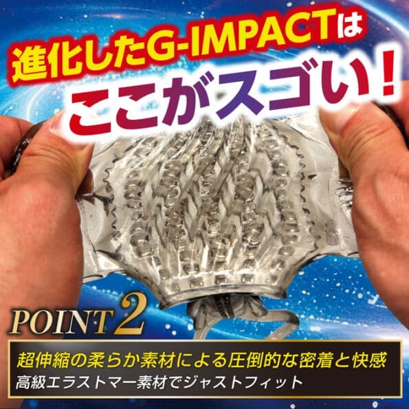 DOCTOR MAGIC G-IMPACT 08 陰莖震動套 六重震