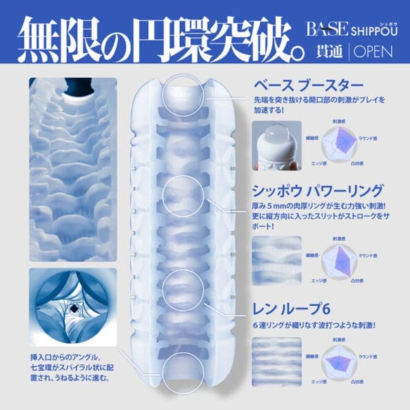 Men's Max Base Shippou 貫通