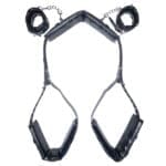 SMVIP 手扣+M字開脚束縛帶